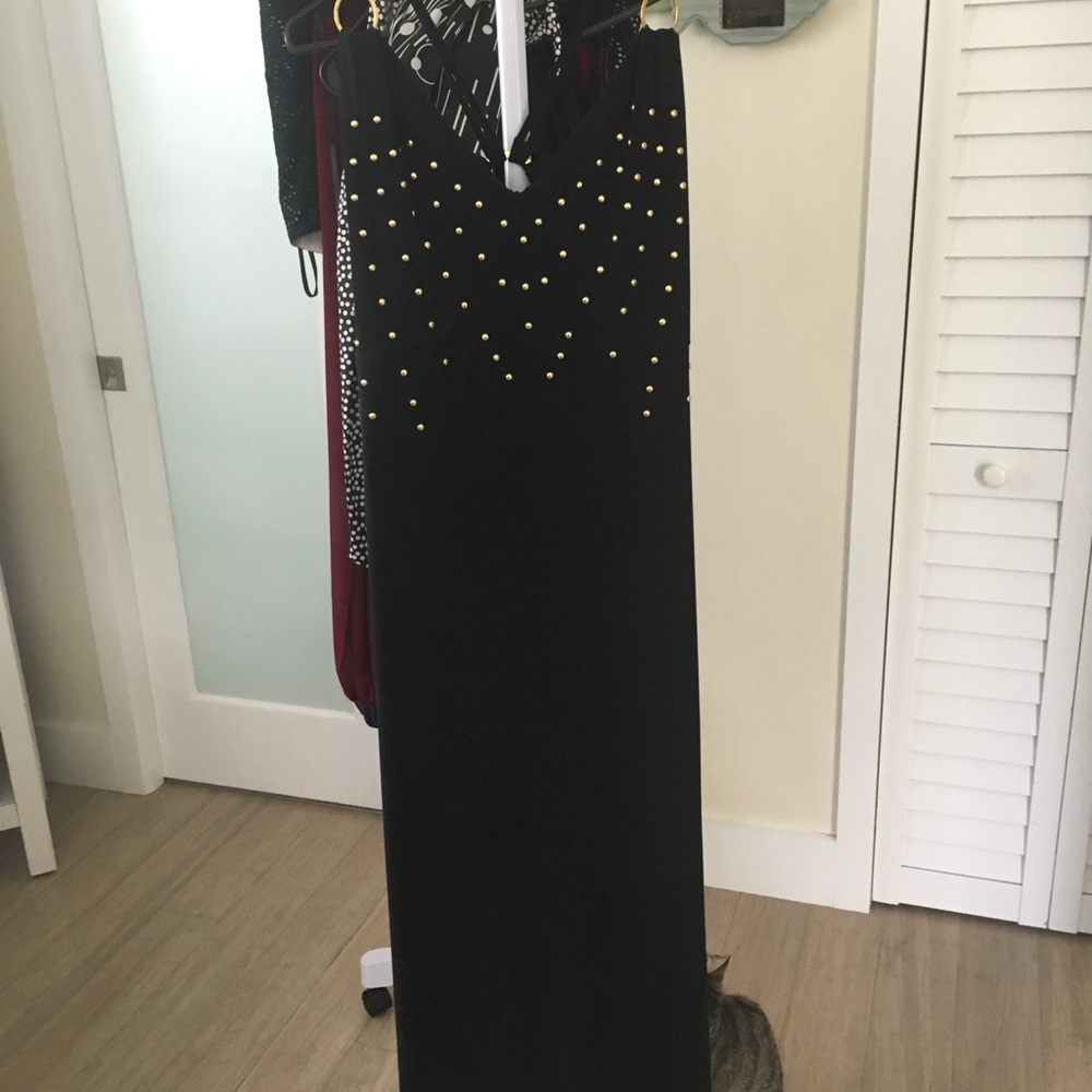 Sexy black dress